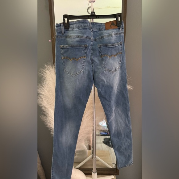 Lamo Blue Skinny Jeans Sleek Fit - Picture 6 of 6